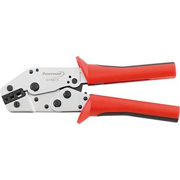 Crimping pliers for end sleeves with three crimping zonestype 5518